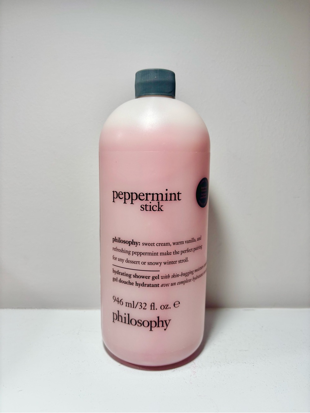 Philosophy Peppermint Stick Hydrating Shower Gel New 32 Fl Oz